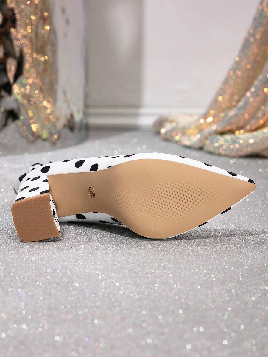 Polka heels
